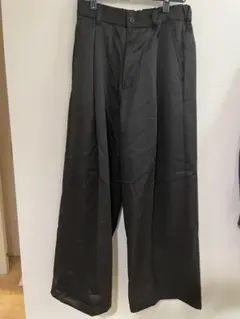 remer ルーズアンクラシックストレートワイドパンツブラウン　Sサイズ