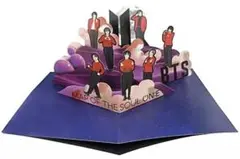 BTS MAP OF THE SOUL ON:E メッセージポップアップカード