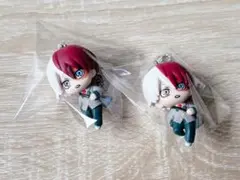 ヒロアカ 轟焦凍 でふぉフィグ フィギュア キーホルダー ガチャ