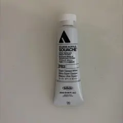 ホルベイン アクリリックガッシュ D153 スーパーオペークホワイト