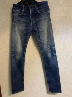 ユニクロ 赤耳 セルビッチストレッチ デニムパンツ ジーンズ UNIQLO