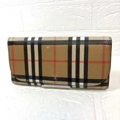バーバリー Burberry 長財布 ノバチェックのサムネイル
