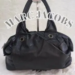 MARC JACOBS トートバッグ 2way レザー パイソン型押し 黒 - メルカリ