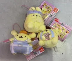 ポムポムプリン　ラウンドワン限定　マスコット ラウンドワン限定 ポムポムプリン プリンのハッピールーティン