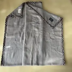Burberry・USDE品（中古）140㌢×200㌢グレー