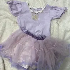 ラプンツェルのトップスとチュールスカート80cm バースデイコトリ