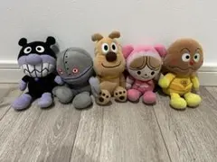 アンパンマンキャラクターぬいぐるみ5体セット