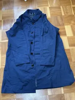 メンズステンカラーコート ポケッダブル