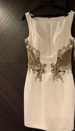❤️最終値下げ.AngelR.ホワイト.ドレス.キャバ.SEXY.パーティー