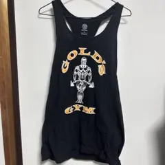 GOLD'S GYM ブラックタンクトップ Lサイズ