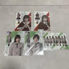 欅坂46 けやき坂　クリアファイル フォトカード　コラボ品セット