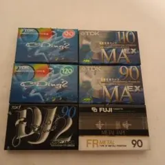 カセットテープ　新品未使用♫ 2025年最新】Yahoo!オークション -使用済みカセットテープの中古