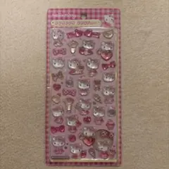 【正規品】ハローキティ ボンボンドロップシール　ピンク