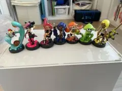 スプラトゥーン amiibo 7体 set売り タコアオリイカガールボーイ