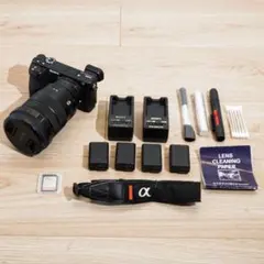 Sony α6500 ミラーレスカメラ ブラック - メルカリ