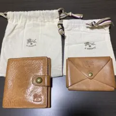IL BISONTE 二つ折り財布 ブラウン