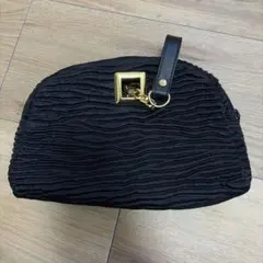 【未使用品】MENARD ハンドバッグ ブラック ドレスコード 結婚式パーティー