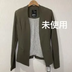 DENHAM ノーカラージャケット オリーブ新品未使用