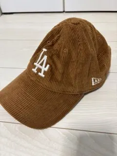 NEW ERA コーデュロイ LA キャップ ブラウン
