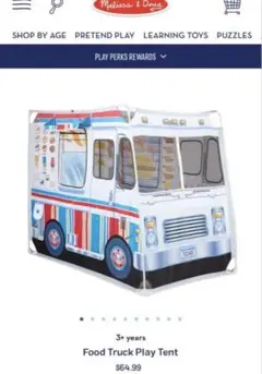 Melissa & Doug Food Truck Play Tent
