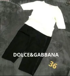 D&G ドルチェ&ガッバーナ ハーフパンツ ブラック ドルガバのサムネイル