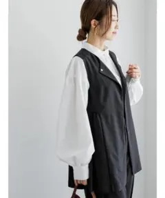 【週末限定】Te chichi 【セレモニーアイテム】ペプラムジレベスト