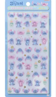 R*︎様 未開封スティッチ キャラクターシール ボンボンドロップシール正規品
