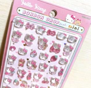 ひ*。様 【正規品】ハローキティ ボンボンドロップミニ シール