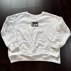Lee ホワイト トレーナー