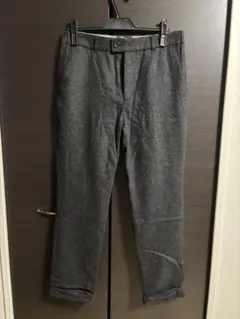 【最終セール】BEAMS グレー スラックス パンツ