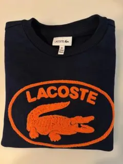 LACOSTE ネイビー スウェット128cm