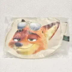 東京ばな奈　ズートピア　ニックワイルド　フェイスショルダーバッグ