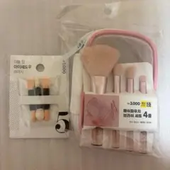 韓国　コスメ　メイクアップブラシ　アイシャドウチップ　まとめ売り　セット