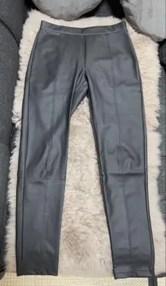 ZARA レザーパンツ サイズ164ブラック