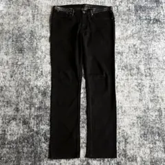 10FW Givenchy レザー切替 Black スキニーパンツのサムネイル