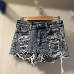 アメリカンイーグル　ストレッチデニムショートパンツXS〜Sのサムネイル