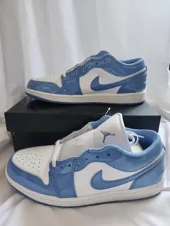 2025年最新】ジョーダン1 low ブルーの人気アイテム - メルカリ