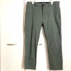 ✅Eddie Bauer❤️麻混✨テーパードパンツ❤️オリーブ✨ミリタリー❤️W98のサムネイル