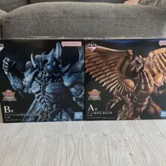 A賞・ラーの羽神竜 & B賞・ゼペリスの巨神兵