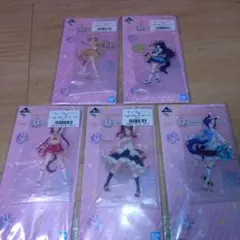 た*ゃ様 一番くじ　ウマ娘　D賞　アクリルスタンド　5種セット