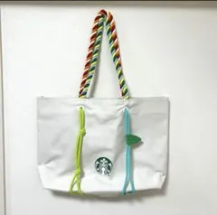 【新品未使用】スターバックス トートバッグ 白　海外限定
