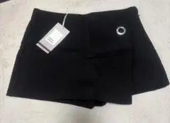 ZARA Trafaluc ブラック インパン付きスカート キュロット S 36