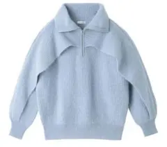 フレイアイディー　2wayカラーヤクニットプルオーバー