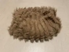 Spick and Span ラビットファースヌード ベージュ