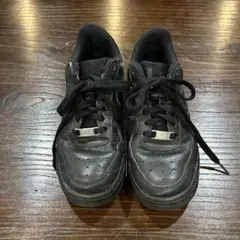 Nike Air Force 1 ブラックスニーカー22.5cm