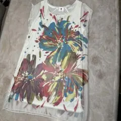 Bou Jeloud 花柄シアーチュニック