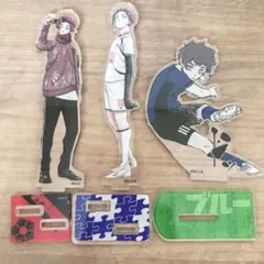 ブルーロック 原画 糸師冴 アクリルスタンド 3個セット