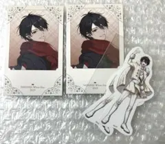にじさんじ　夢追翔 チェキ風カード　ステッカー