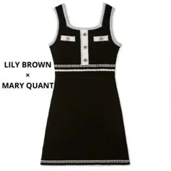 LILYBROWN MARY QUANT デイジーボタンミニニットワンピース