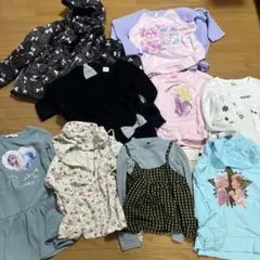 女の子　秋冬服9点セット　130